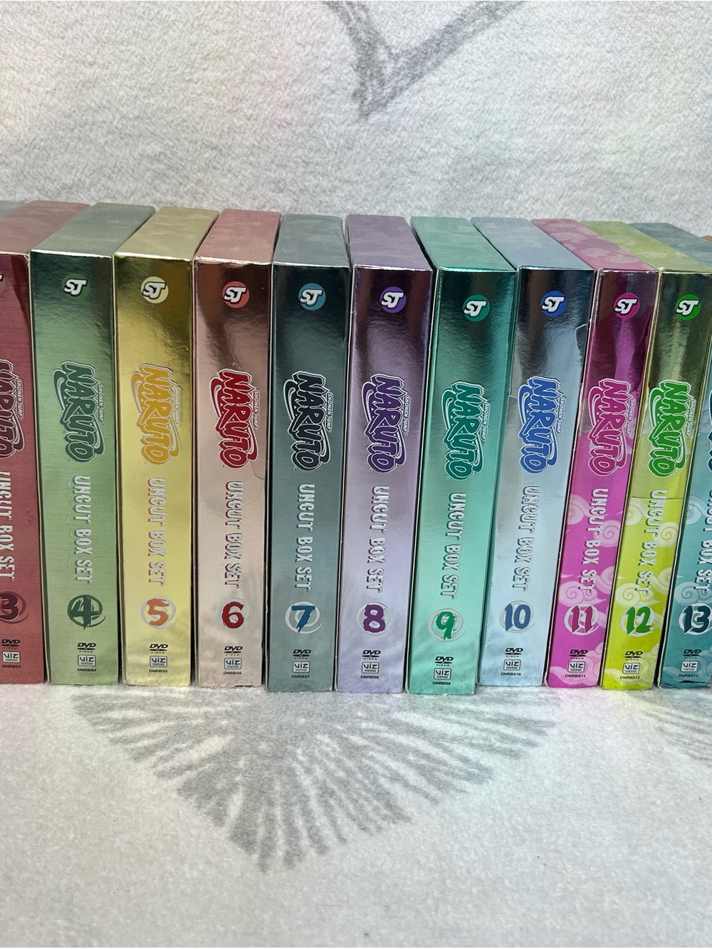 Naruto Uncut Box Set 1-14 Complete Series DVD Collection - Shonen Jump Viz Media